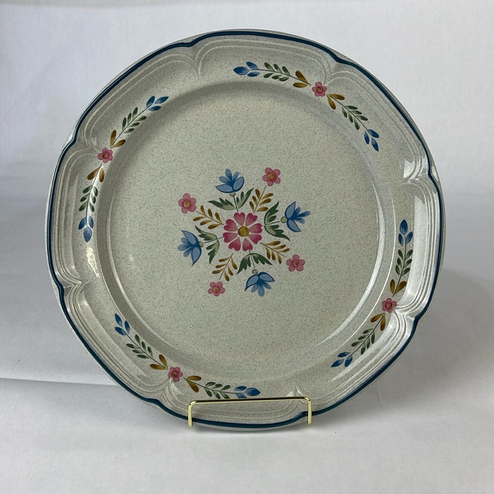 International “The American Patchwork” Stoneware Platter